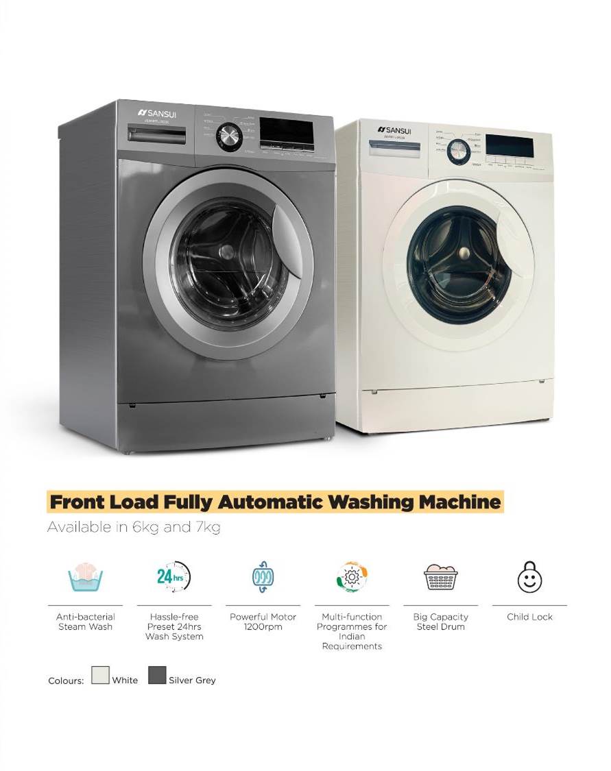 Sansui Sansui front load washing machine